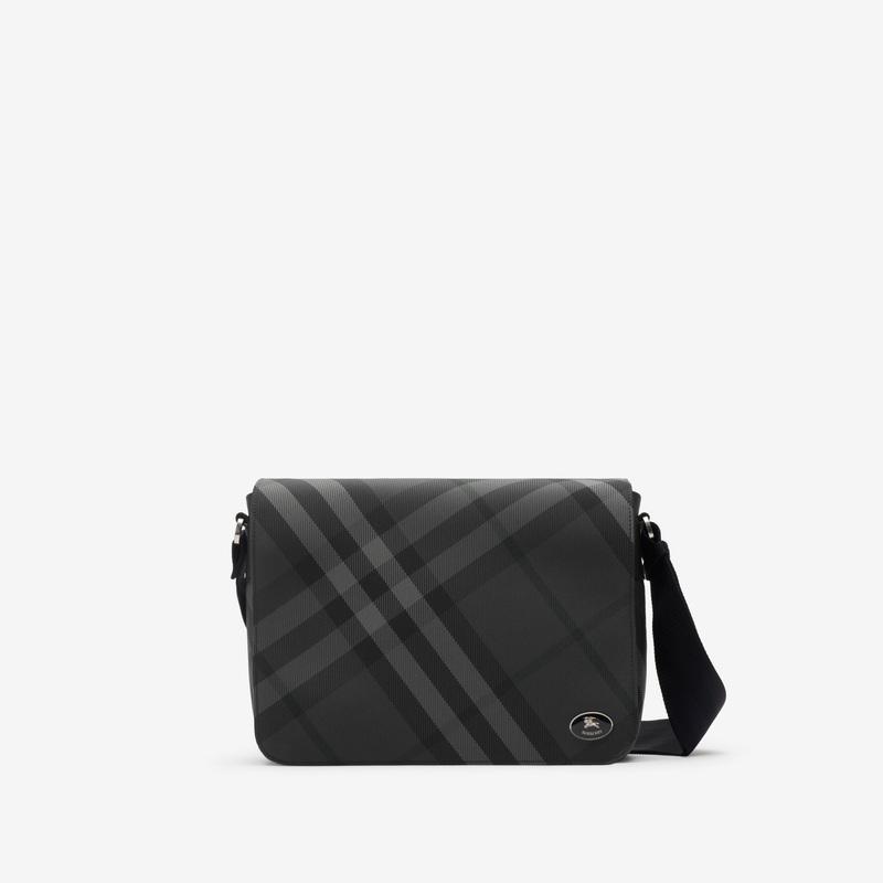 Grid Messenger Bag