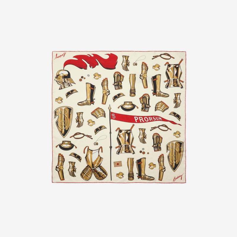 Knight Armour Silk Scarf