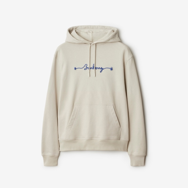 Knot Logo Cotton Hoodie