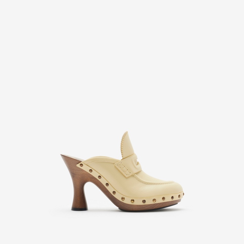 Leather Potter Clogs