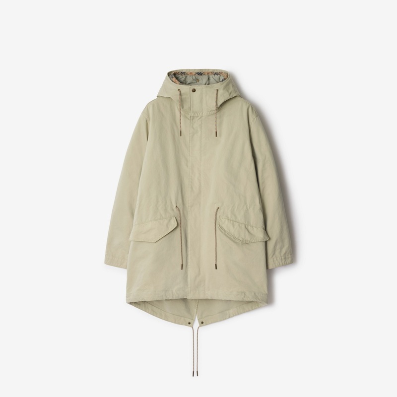 Detachable Warmer Nylon Blend Parka