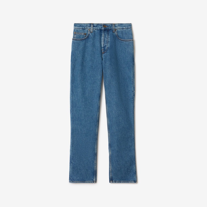 Mid-rise Straight Jeans