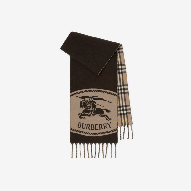 Reversible Knight Stamp Scarf