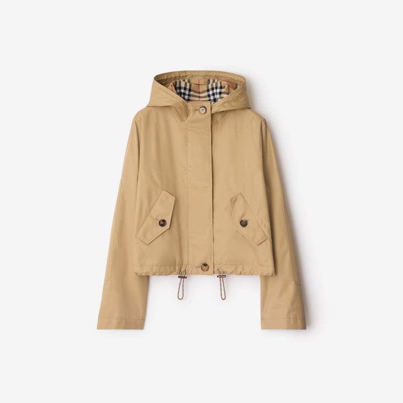 Short Gabardine Parka