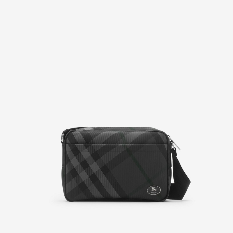 Slim Grid Crossbody Bag