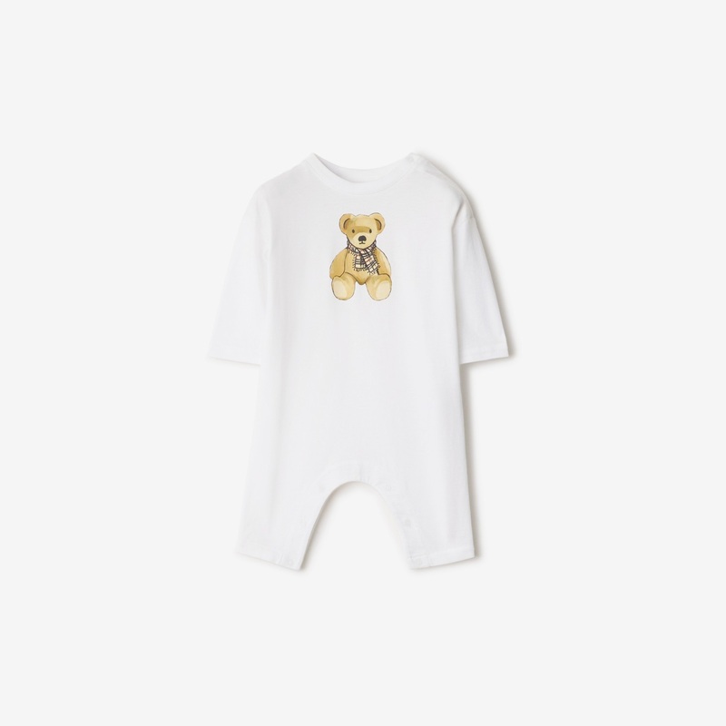 Thomas Bear Cotton Jumpsuit
