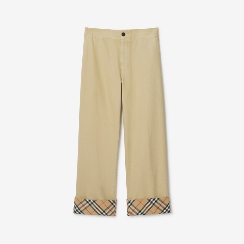 Gabardine Trousers