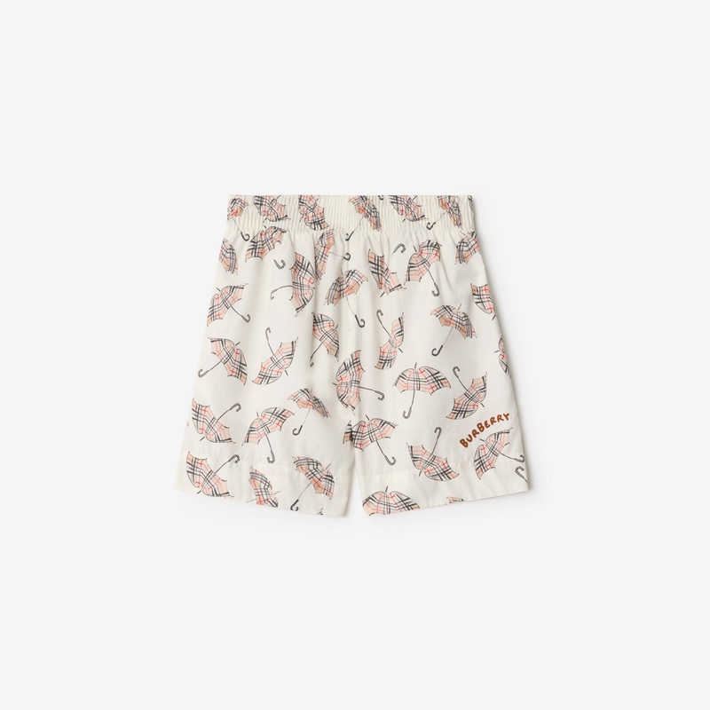 Umbrella Cotton Shorts