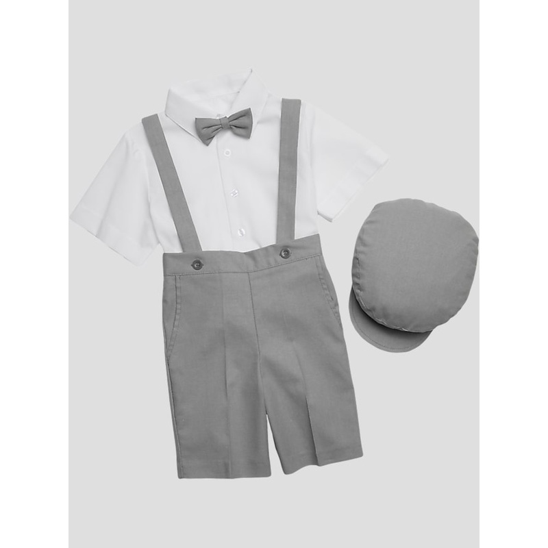 5-Piece Linen Toddler Shorts Set
