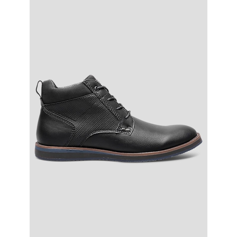 Circuit Plain Toe Lace-up Boots