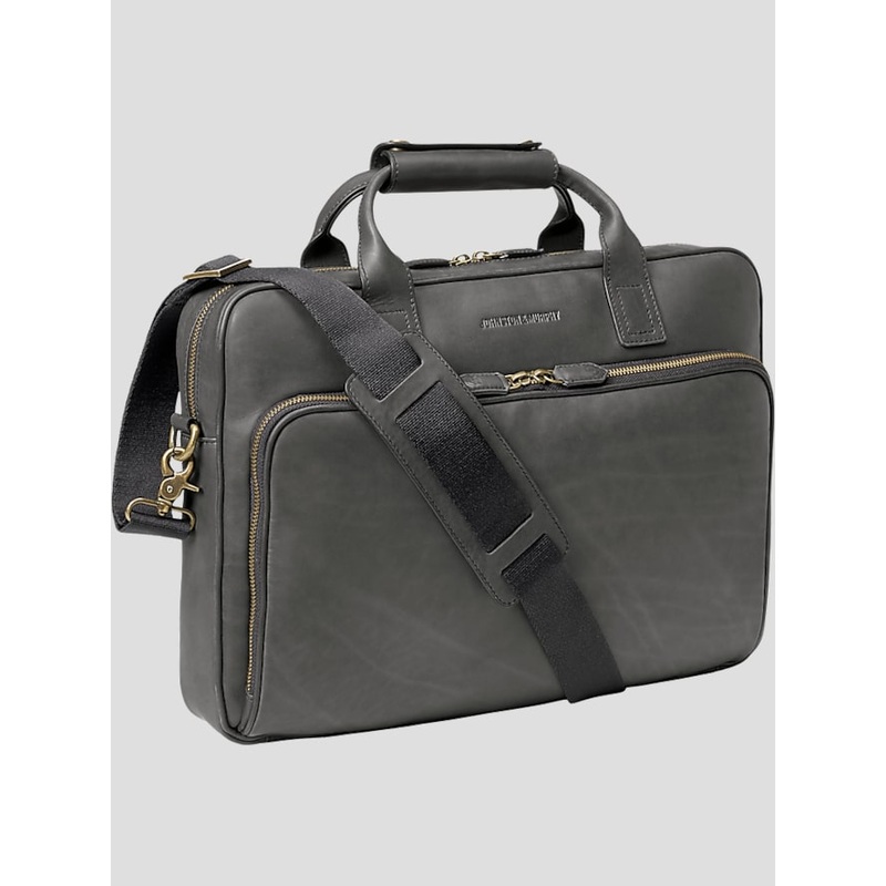 Leather Work Briefcase Laptop Bag