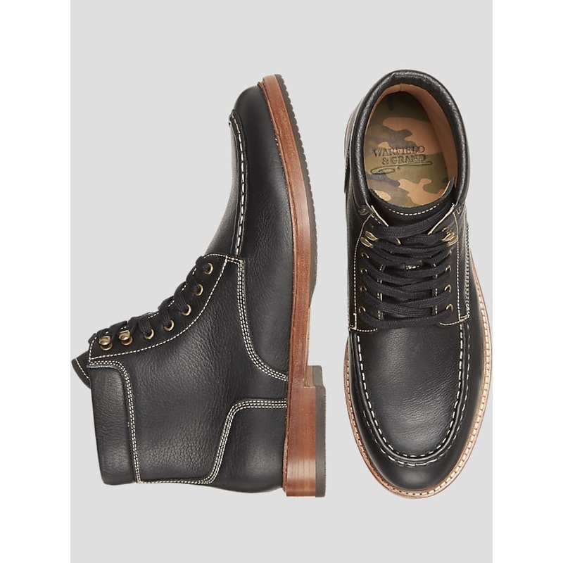 Roseburg Leather Lace-up Boots