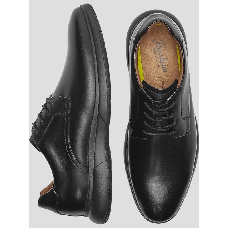 Domo Leather Plain Toe Oxford Sneakers