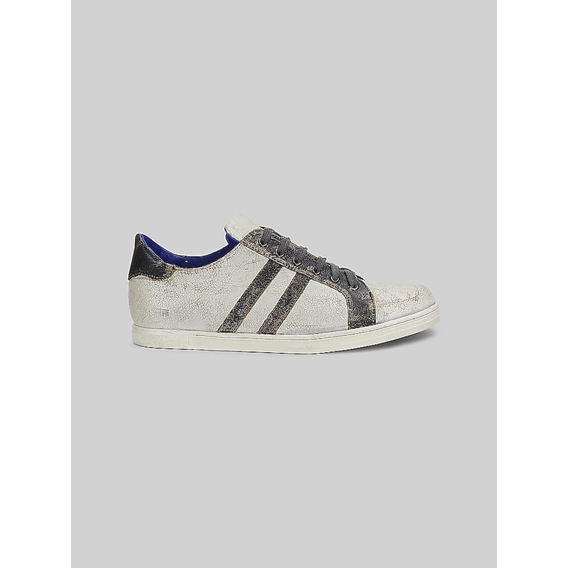 Lighthouse Leather Plain Toe Lace-up Sneakers