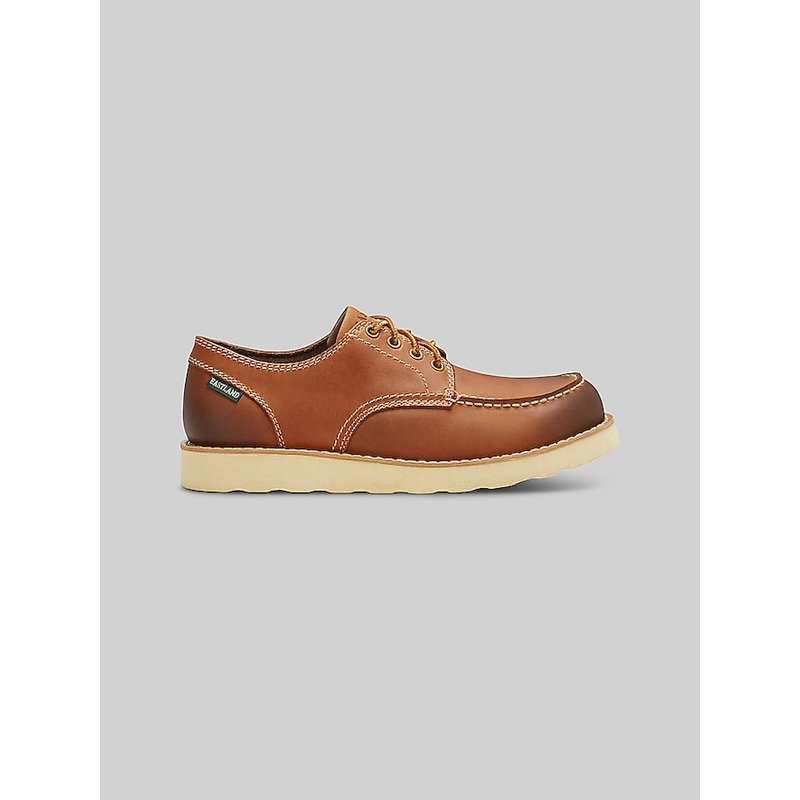 Lumber Down Leather Moc Toe Oxfords