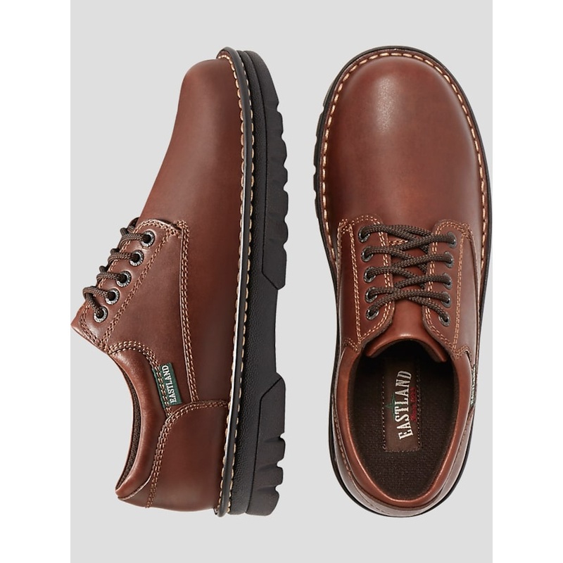 Plainview Plain Toe Lace-Up Oxfords