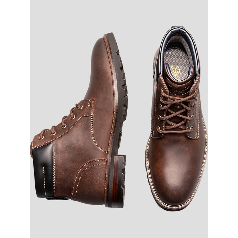 Renegade Leather Plain Toe Chukka Boots