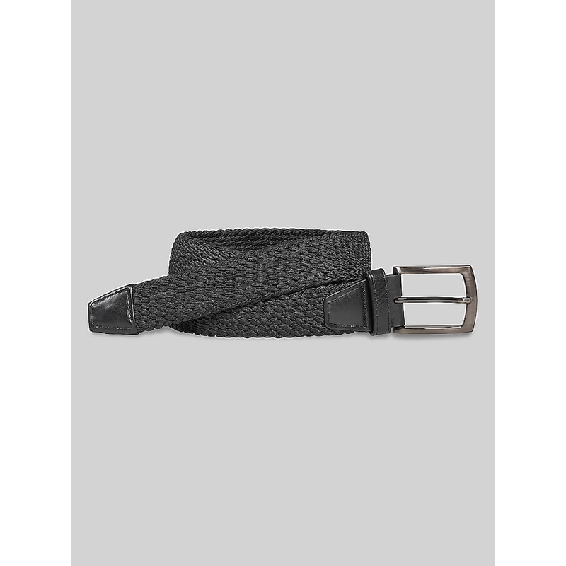 Woven Stretch-Knit Belt