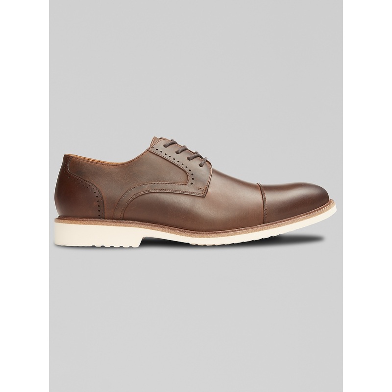 Wesbridge Crazy Horse Leather Cap Toe Oxfords