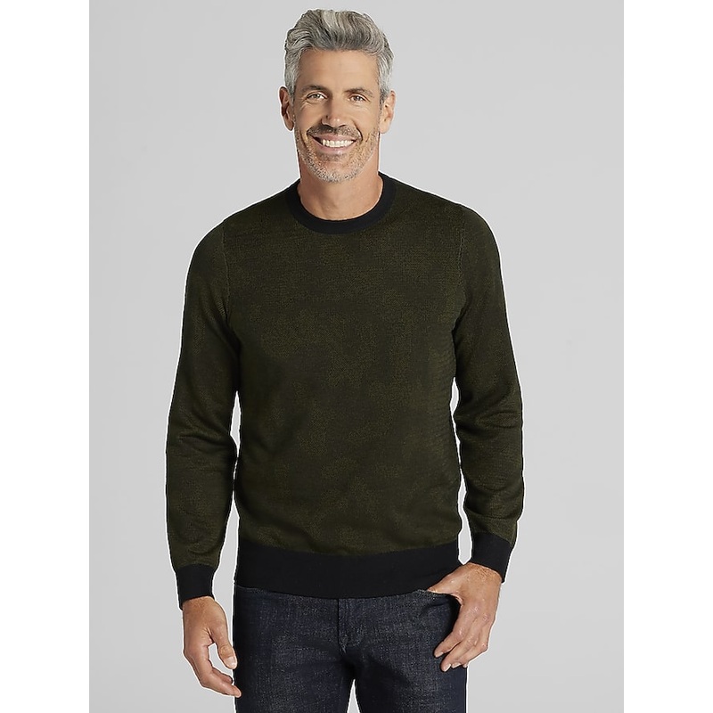 Camo Crewneck Sweater