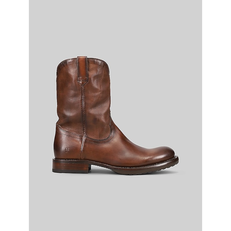 Duke Roper  Pull-on Plain Toe Boots