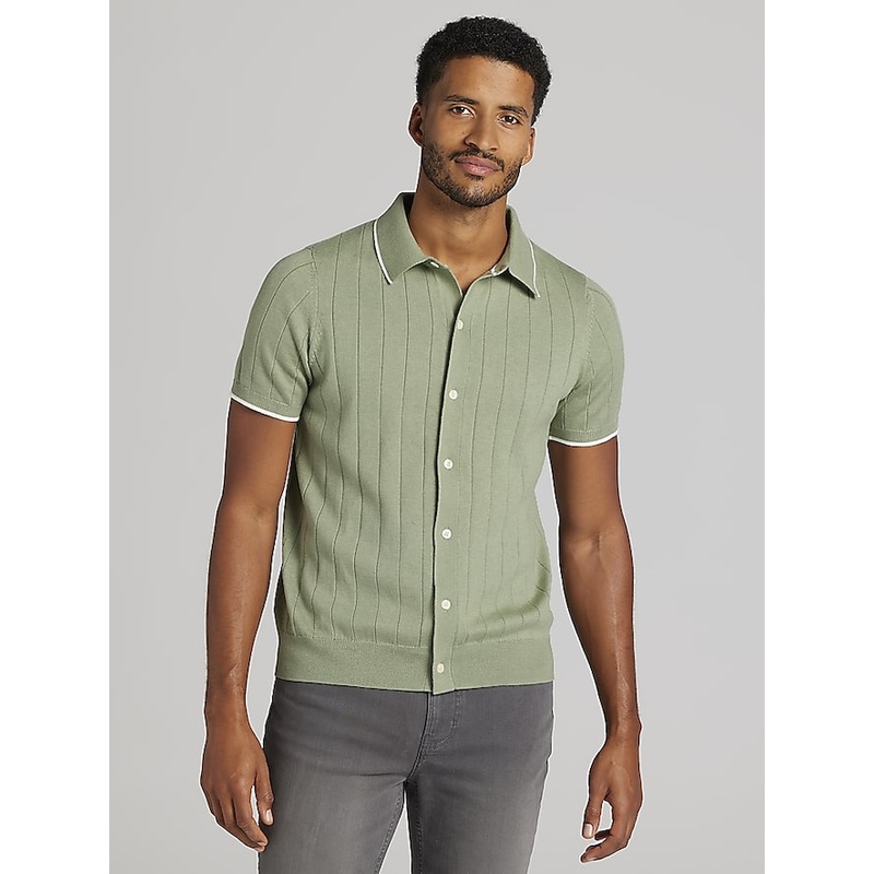 Lightweight Button Front Sweater