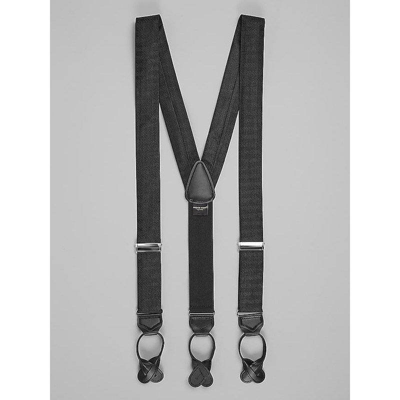 Big & Tall Chevron Stripe Silk Braces