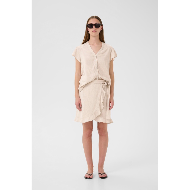 FaridaIW Linen Skirt