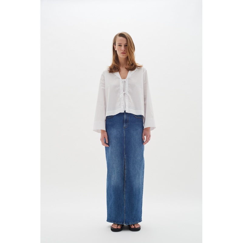 PheifferIW Long Denim Skirt
