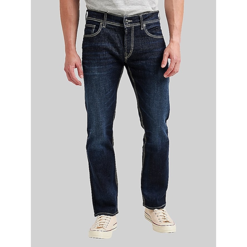 Slim Fit Straight Leg Jeans