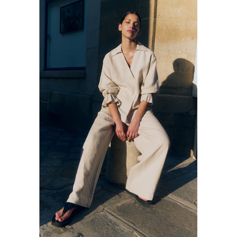 PegIW Linen Trousers