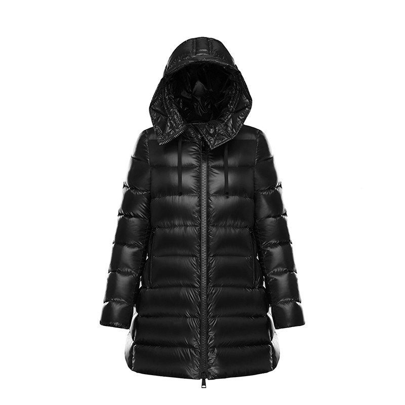 Women’s Long sleeve winter Nylon Puffer Coat FO19-0264