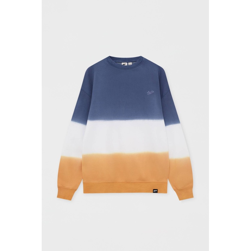 Men’s Long sleeve Coloured Round Neck Sweatshirts FO22-H019