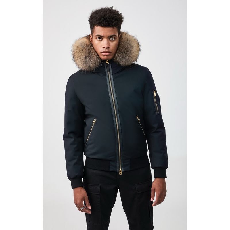 Men’s Long sleeve winter bomber down jacket FO20-0137