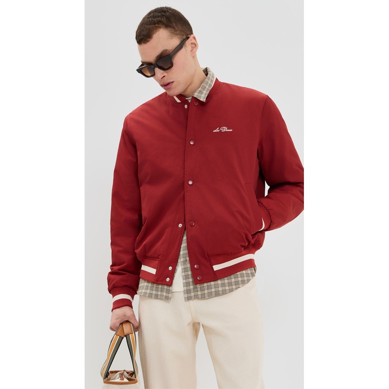 Les Deux Les Deux Tech Varsity Jacket