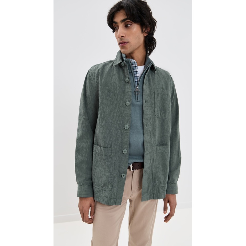 Barbour Barbour Callercove Seersucker Overshirt