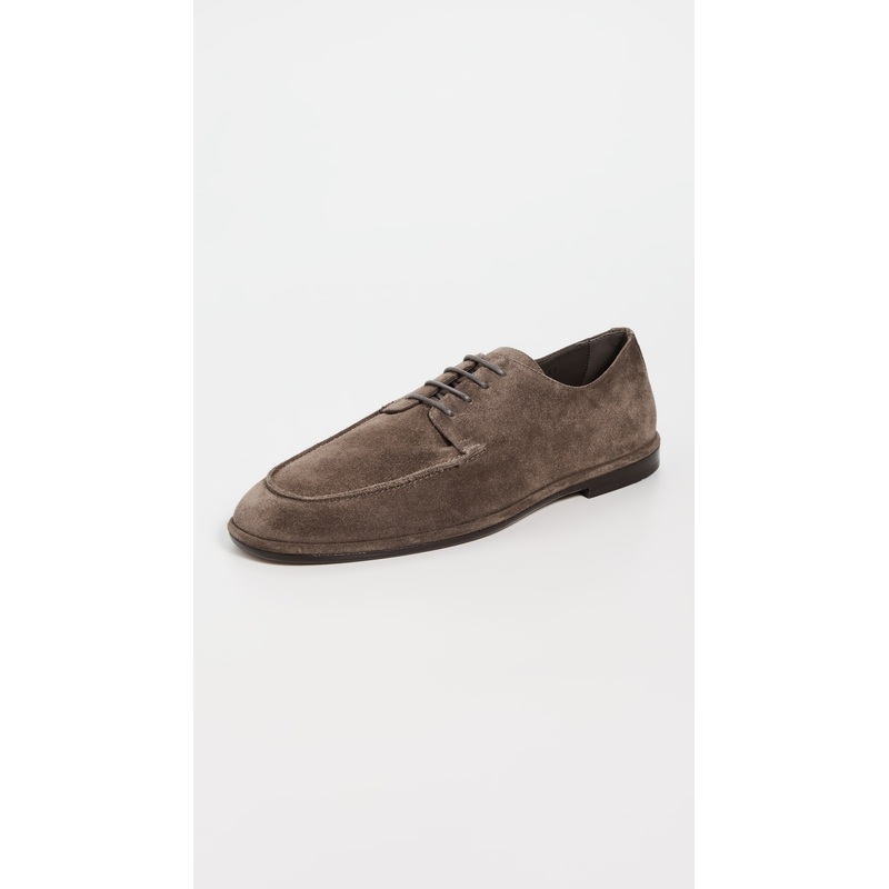FERRAGAMO Blade Suede Derby Shoes