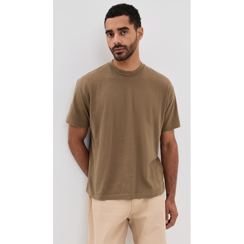 ASHER Noah Cotton Linen Tee