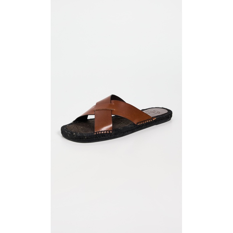 Castaer Keanu Leather Sandals