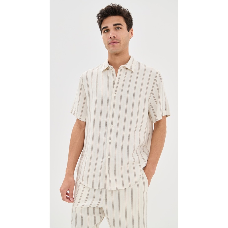 Vince Mesa Stripe Casual Shirt