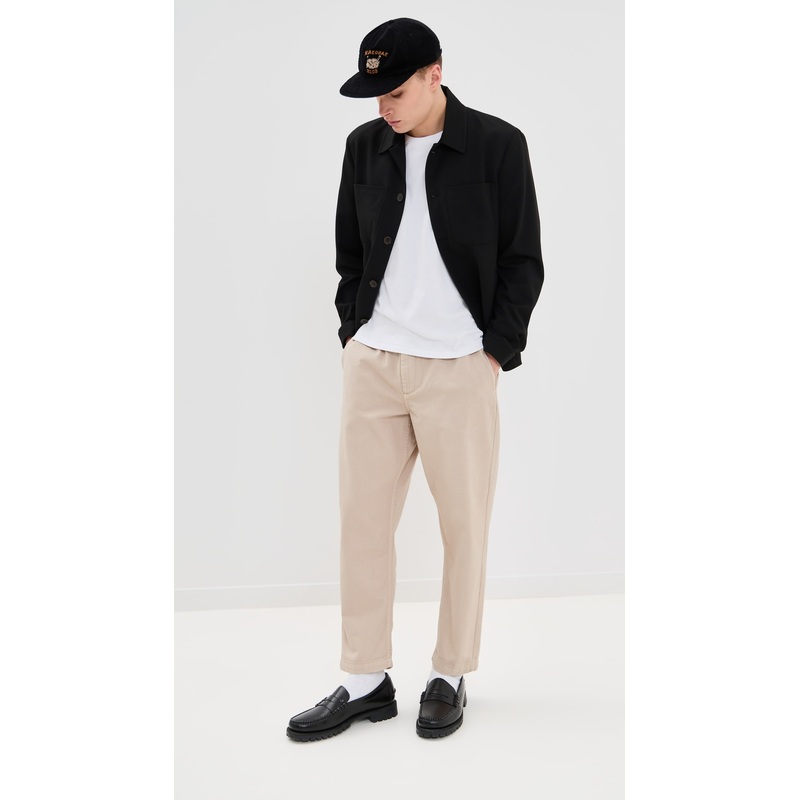 Wax London Cotton Twill Kurt Trousers