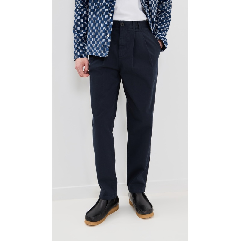 Wax London Cotton Twill Raleigh Trousers