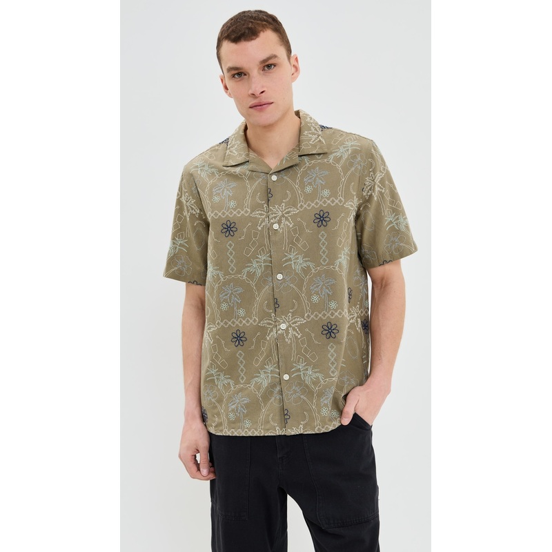 Wax London Hawaiian Didcot Shirt