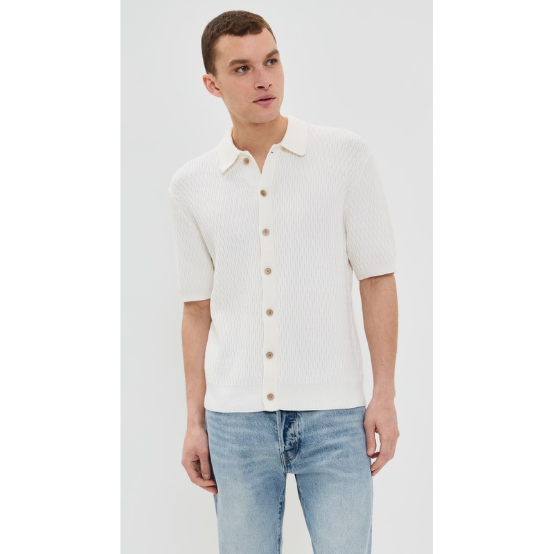 Wax London Honeycomb Cable Tellaro Shirt