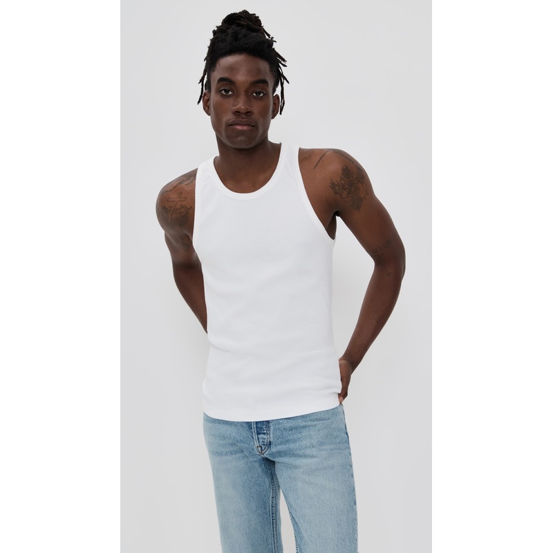 Club Monaco Ribbed Tank Top