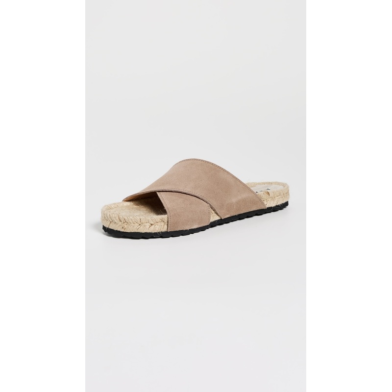 Manebi Crossed Band Espadrille Sandals