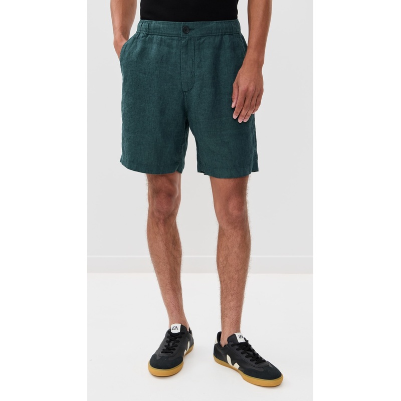 Wax London Linen Kurt Shorts 7.5″