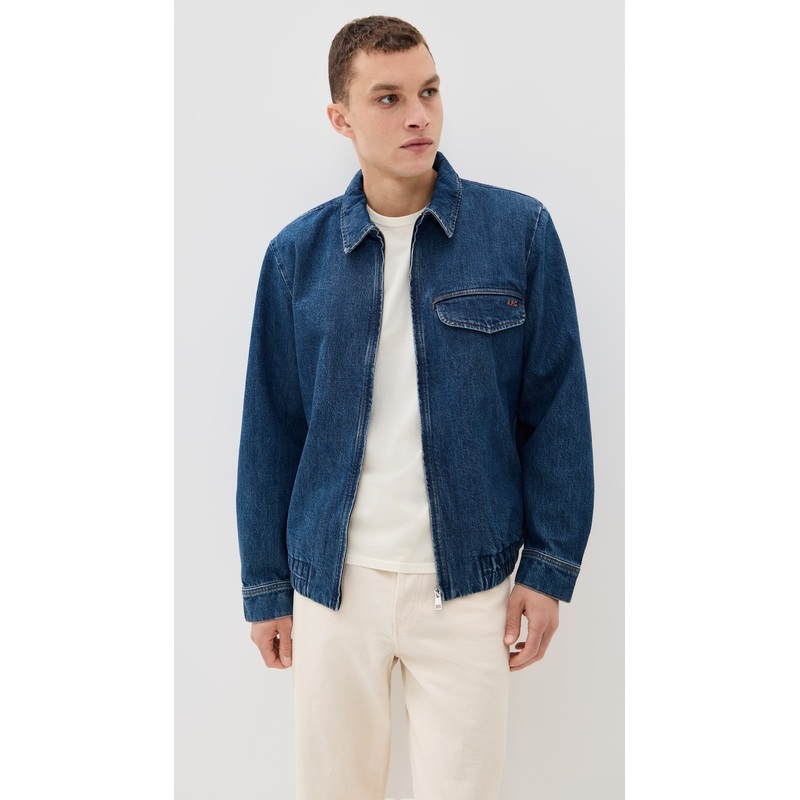 A.P.C. Fabrizio Zipped Blouson Jacket
