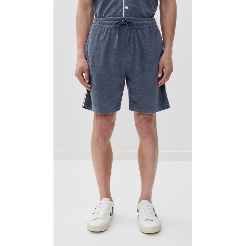 Faherty Cabana Towel Terry Sweatshorts 7″