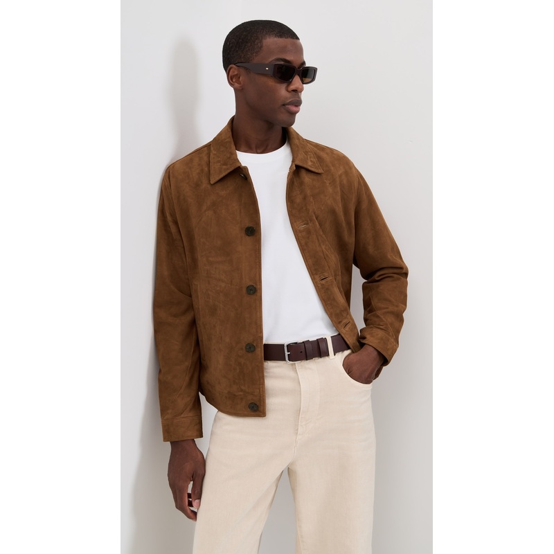 Theory Amos Suede Jacket